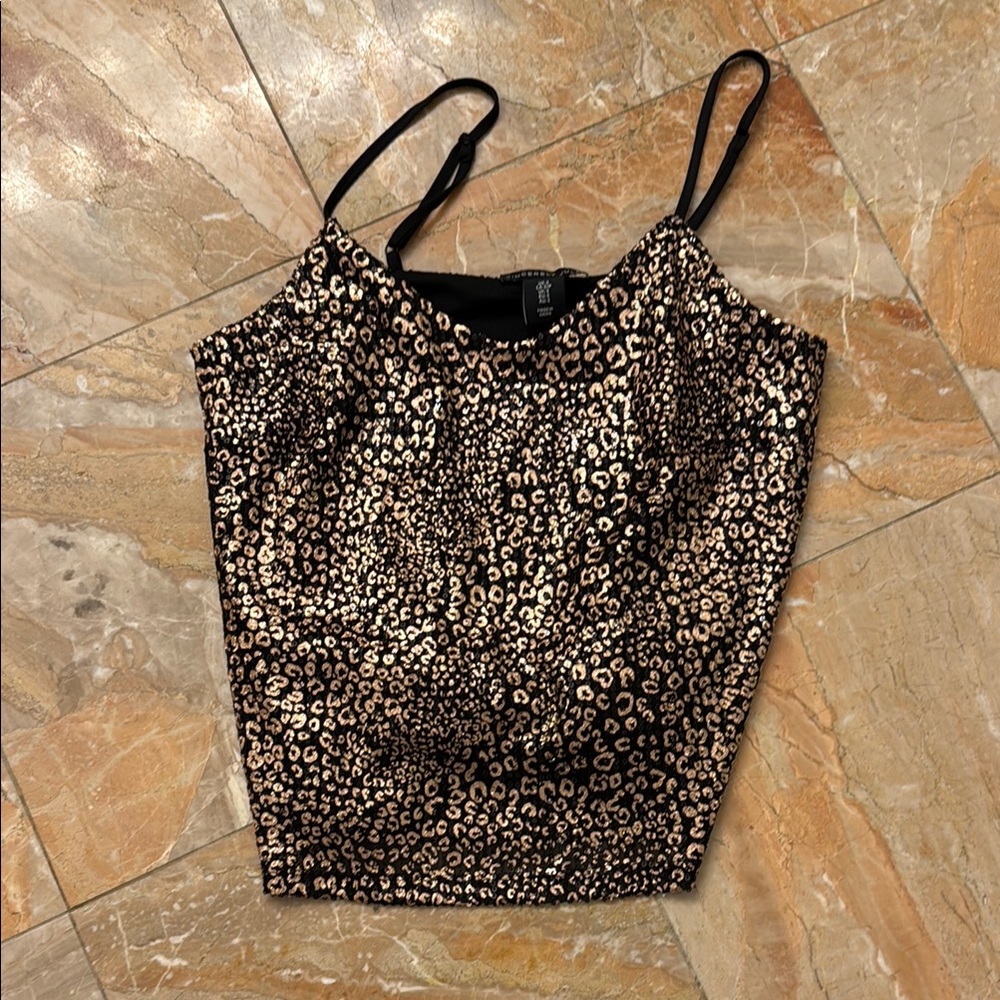 Leopard Print Women's Top